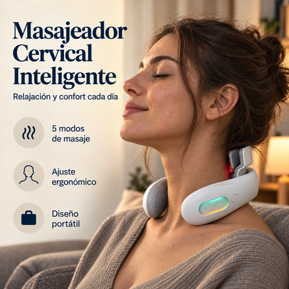 Masajeador Cervical Velsen con Calor y Microimpulsos