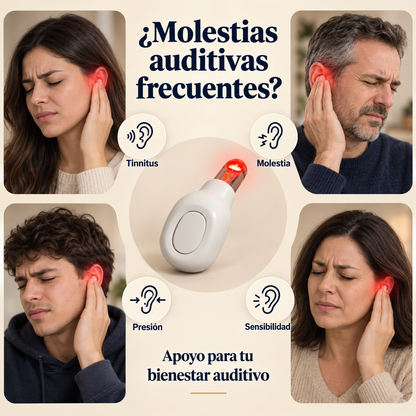 Dispositivo Velsen de Terapia de Luz Roja para el Bienestar Auditivo