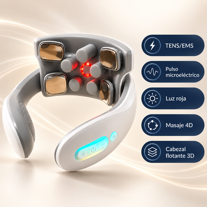 Masajeador Cervical Velsen con Calor y Microimpulsos