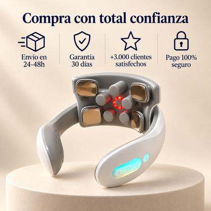 Masajeador Cervical Velsen con Calor y Microimpulsos